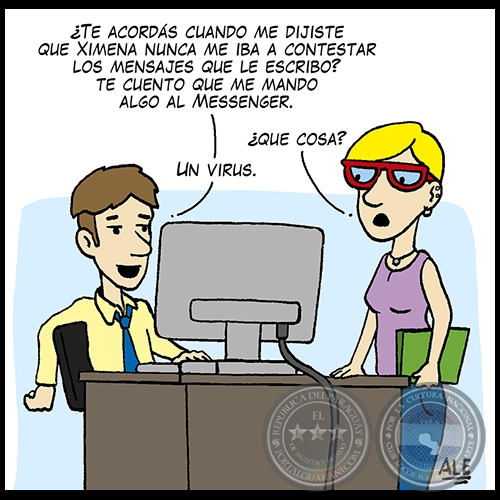 Virus - Chiste de Alejandro Espinosa  